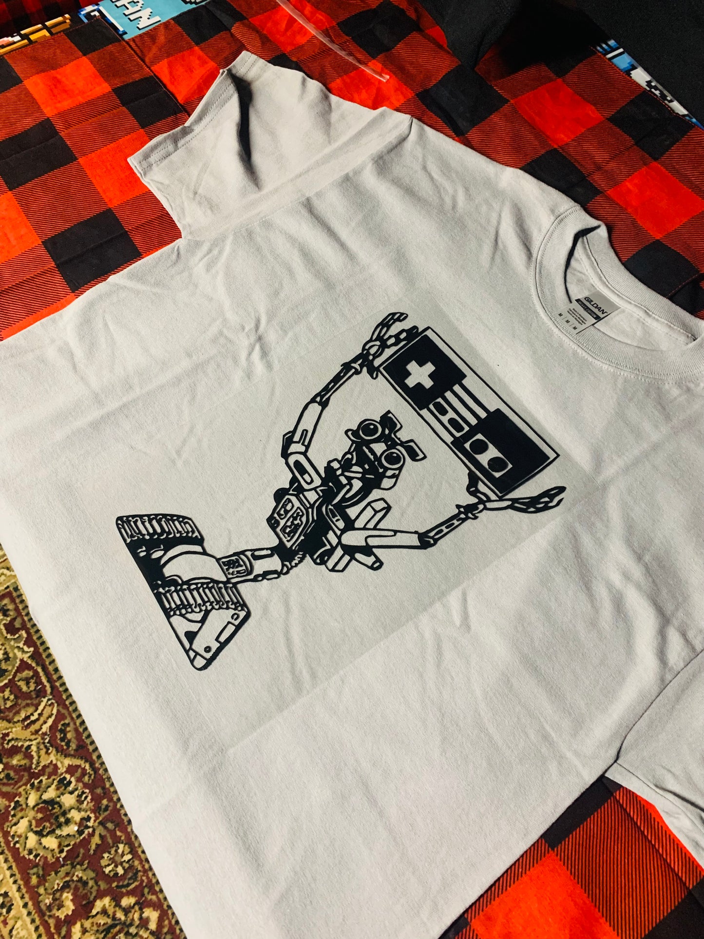 “Play Anything” Short Circuit inspired Graphic T-shirt