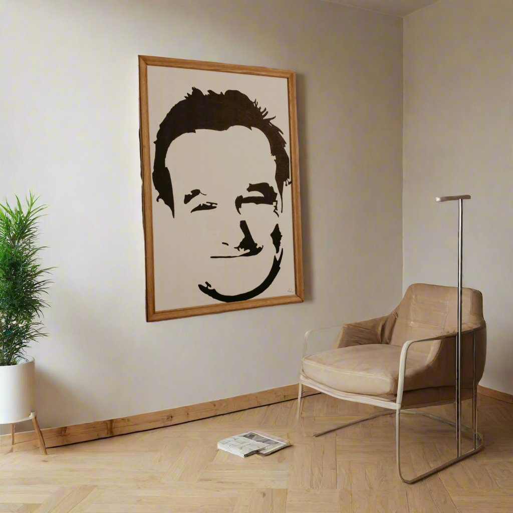 Robin Williams painting. 1 of 1