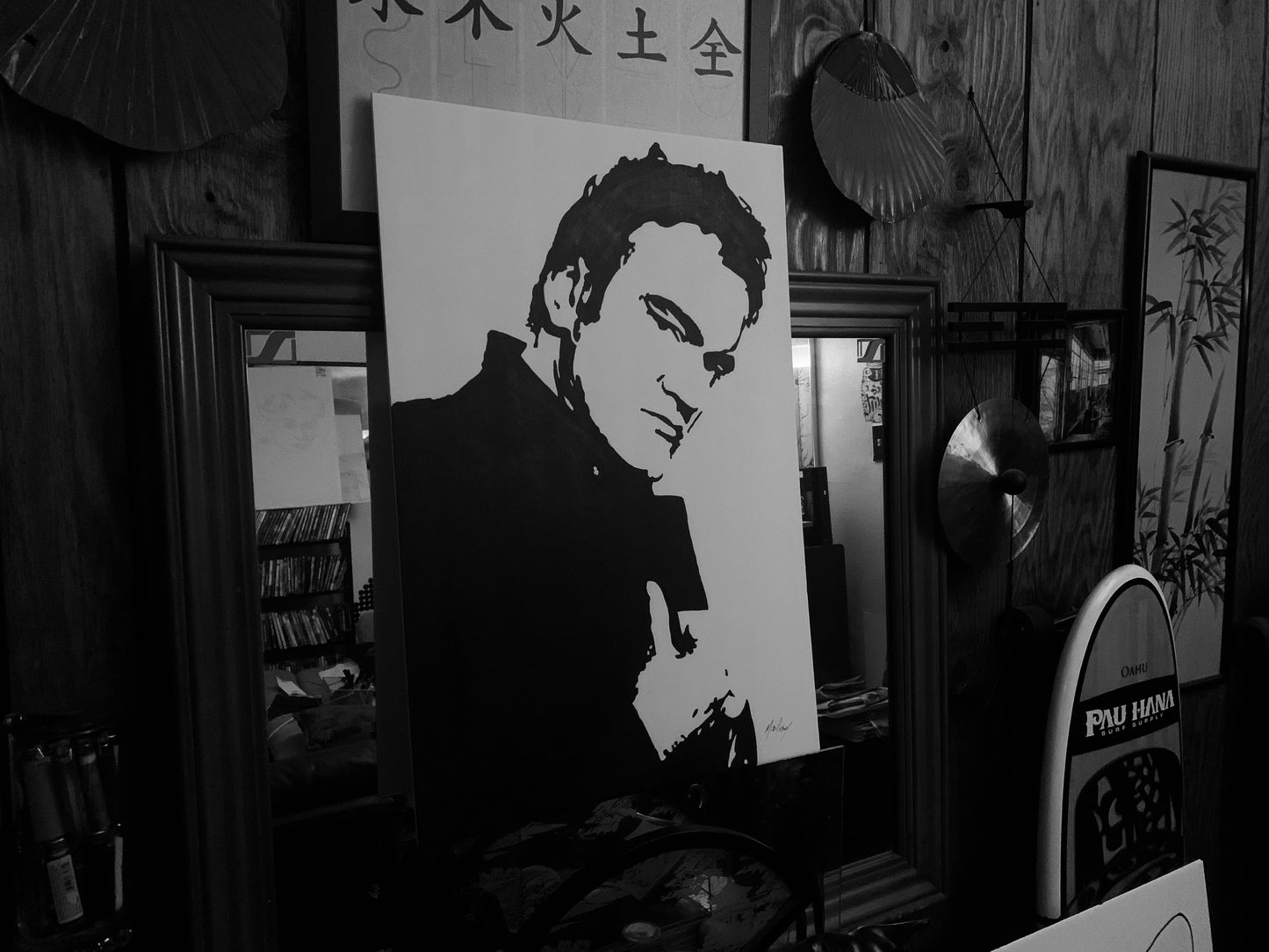 Quentin Tarantino painting. 1 of 1