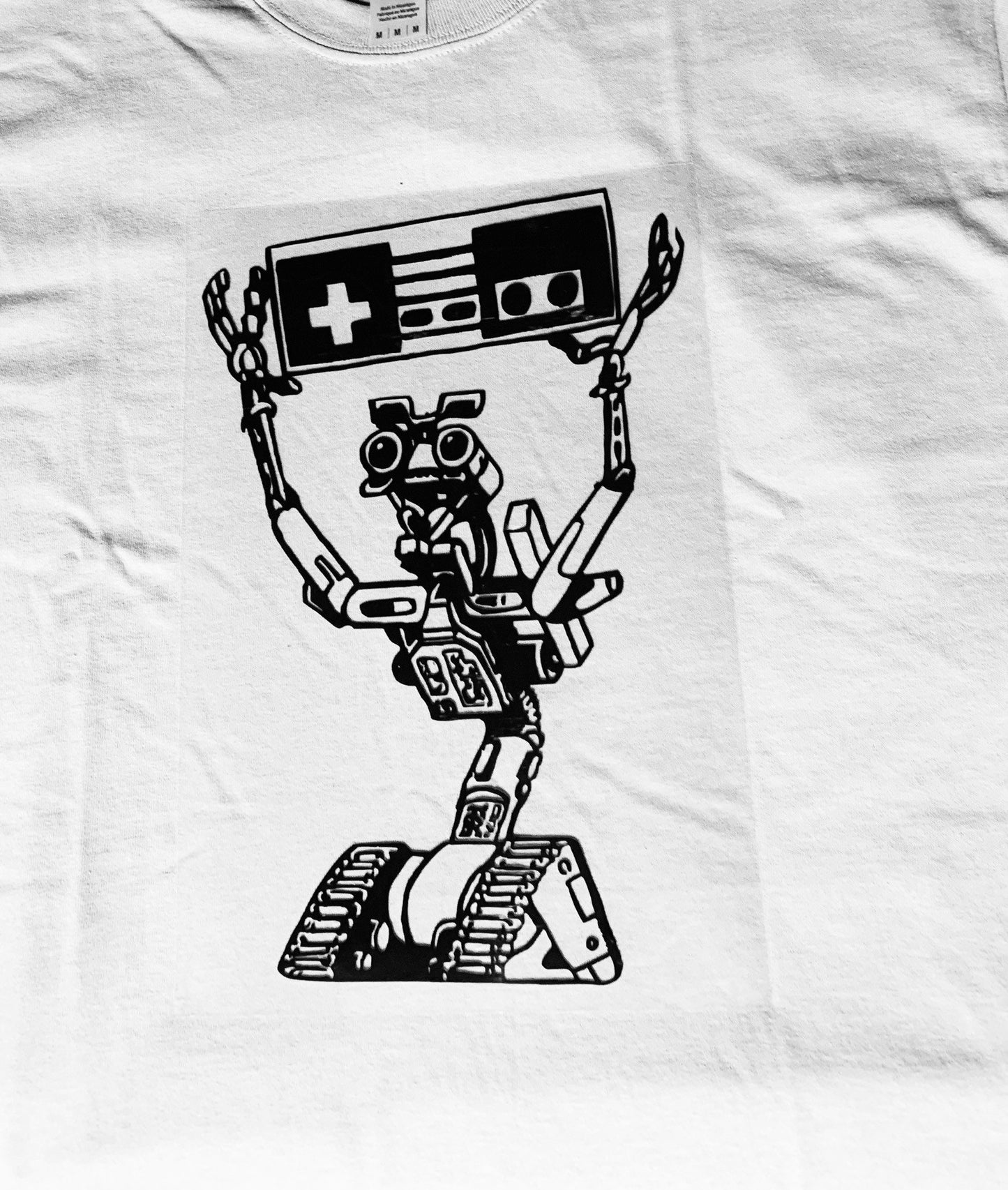 “Play Anything” Short Circuit inspired Graphic T-shirt