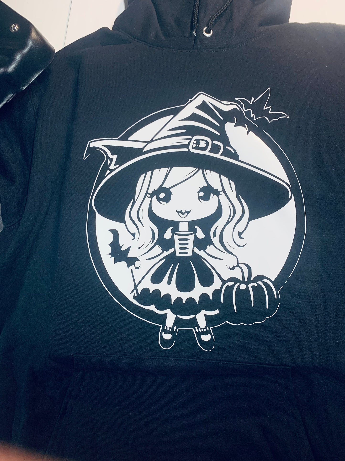 Little Witch Graphic Hoodie Design