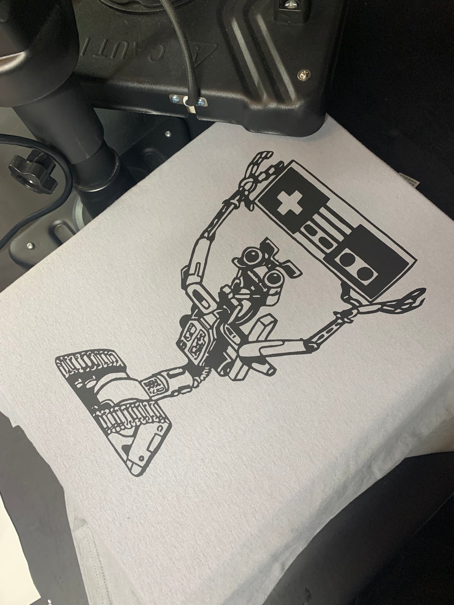 “Play Anything” Short Circuit inspired Graphic T-shirt