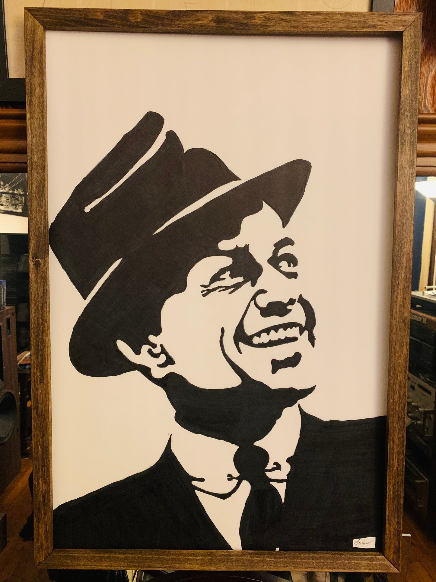 Frank Sinatra painting 1 of 1 