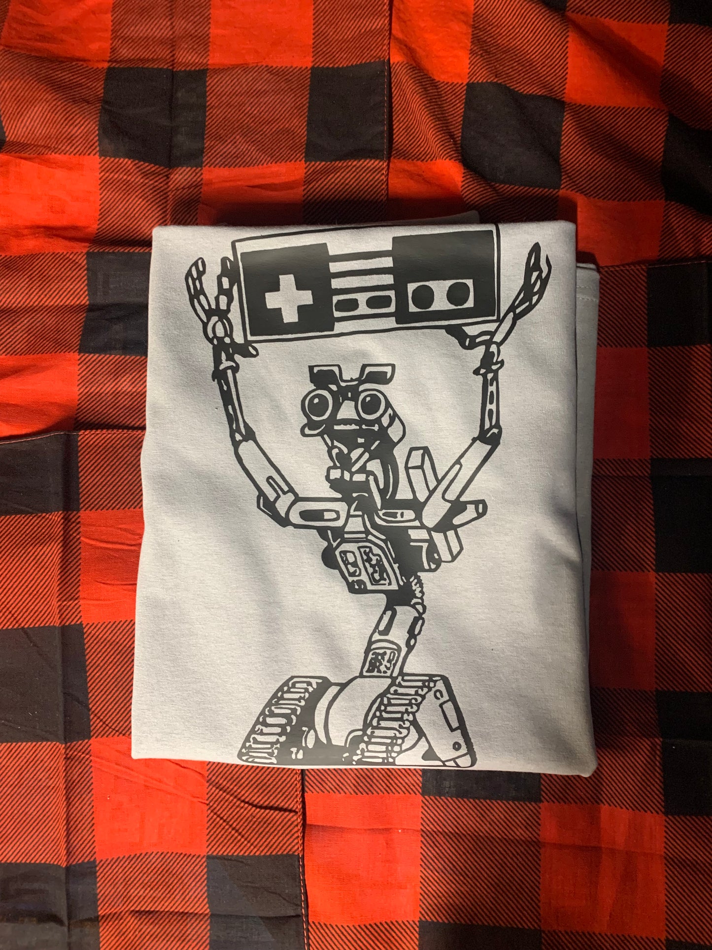 “Play Anything” Short Circuit inspired Graphic T-shirt