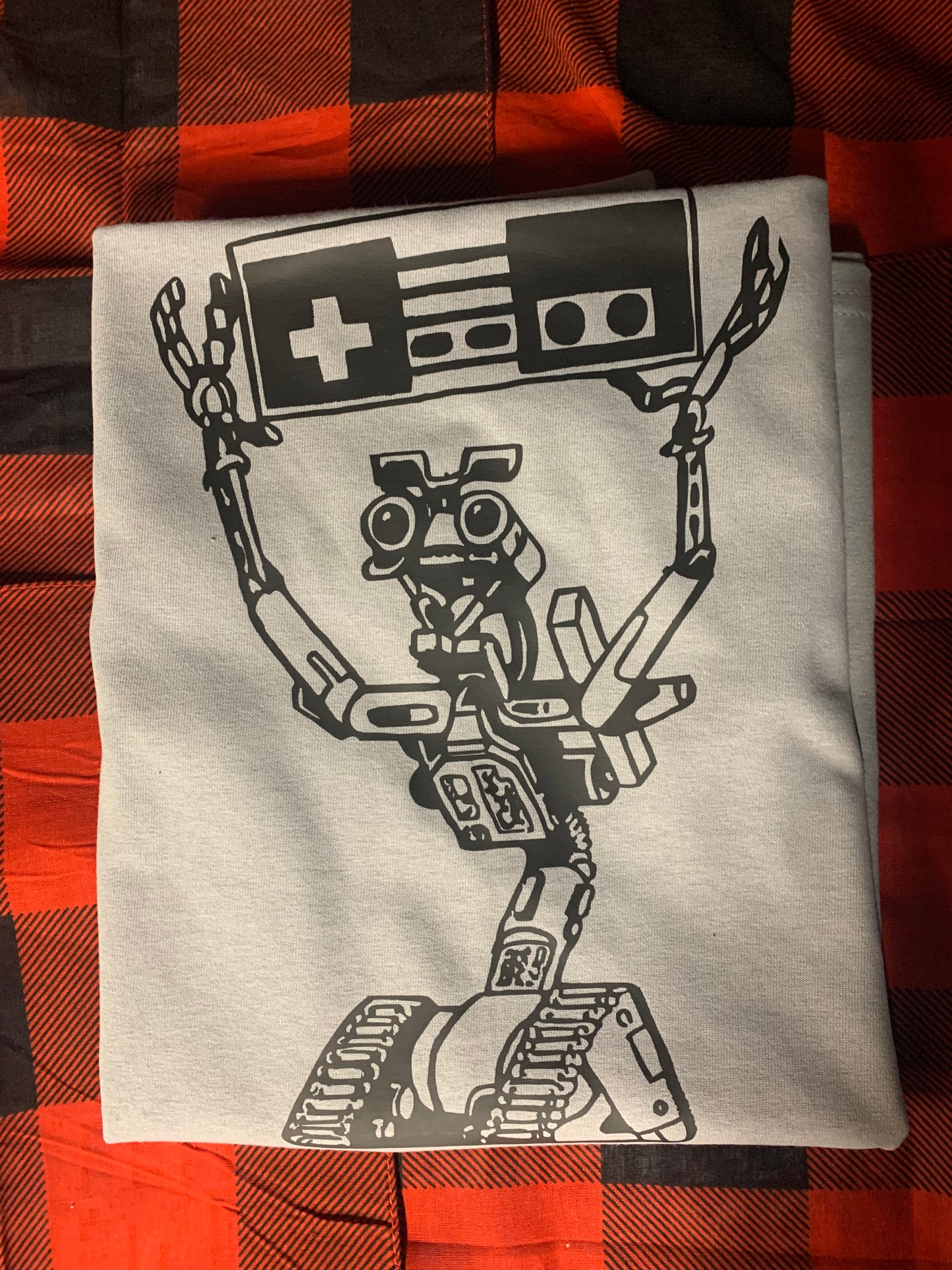 “Play Anything” Short Circuit inspired Graphic T-shirt