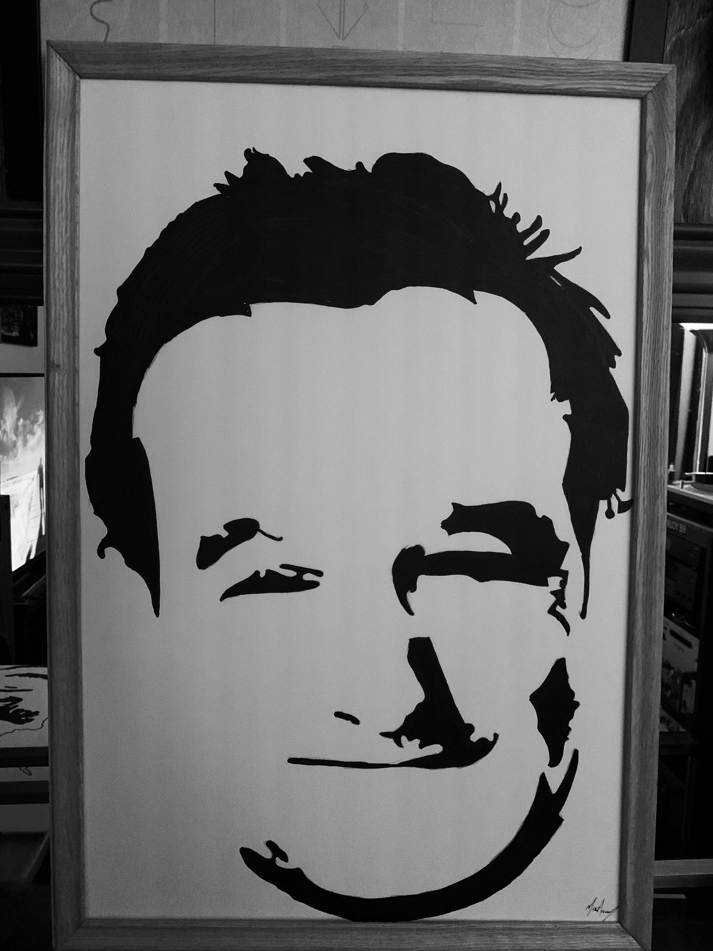 Robin Williams painting. 1 of 1