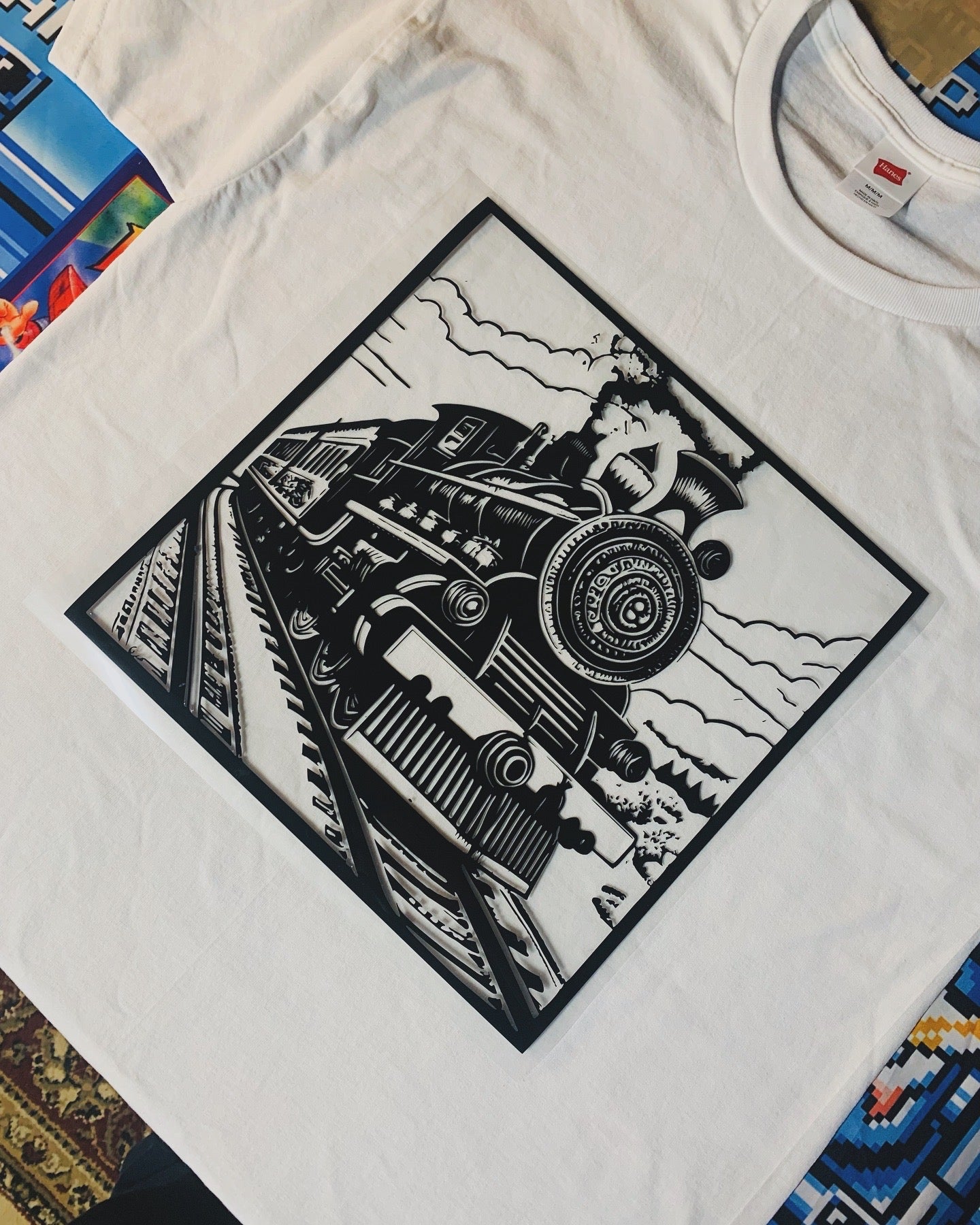 Innercity wagon, Graphic T-shirt Design