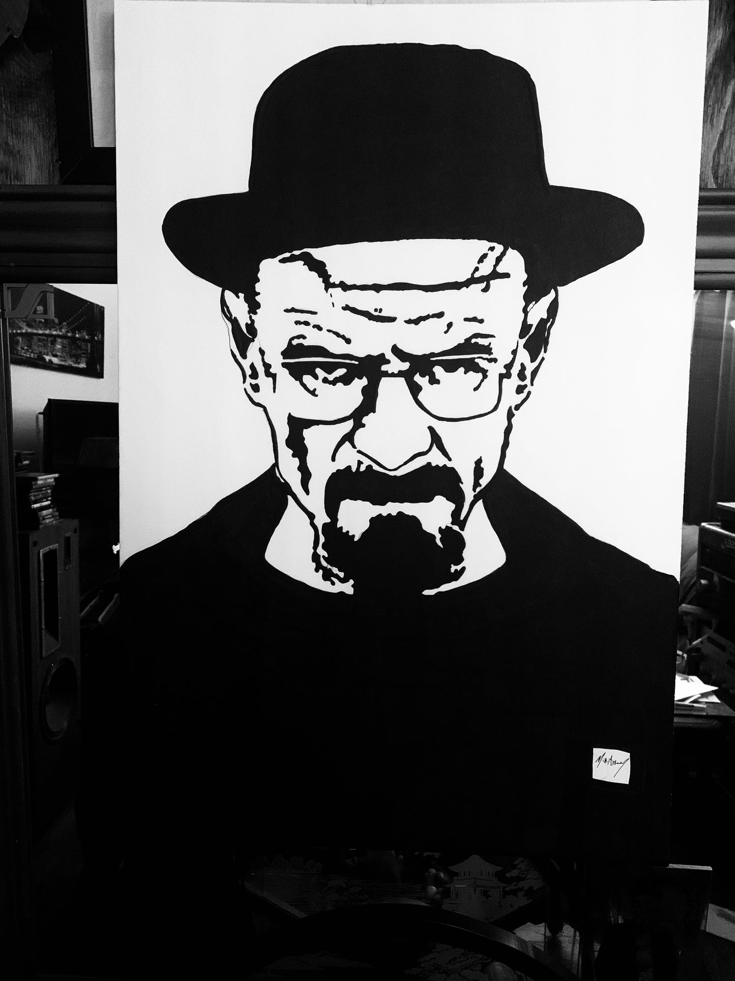 Heisenberg and Jessie Pinkman painting duo, from Breaking Bad 2 of 2