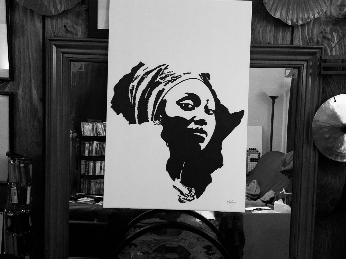 African Queen Painting. 1 of 1