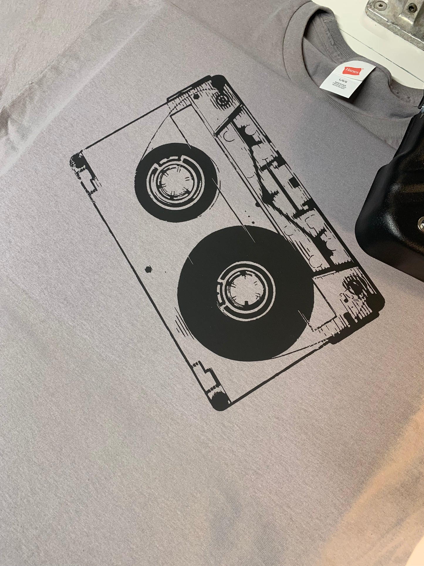 Classic Cassette Tape graphic T-shirt