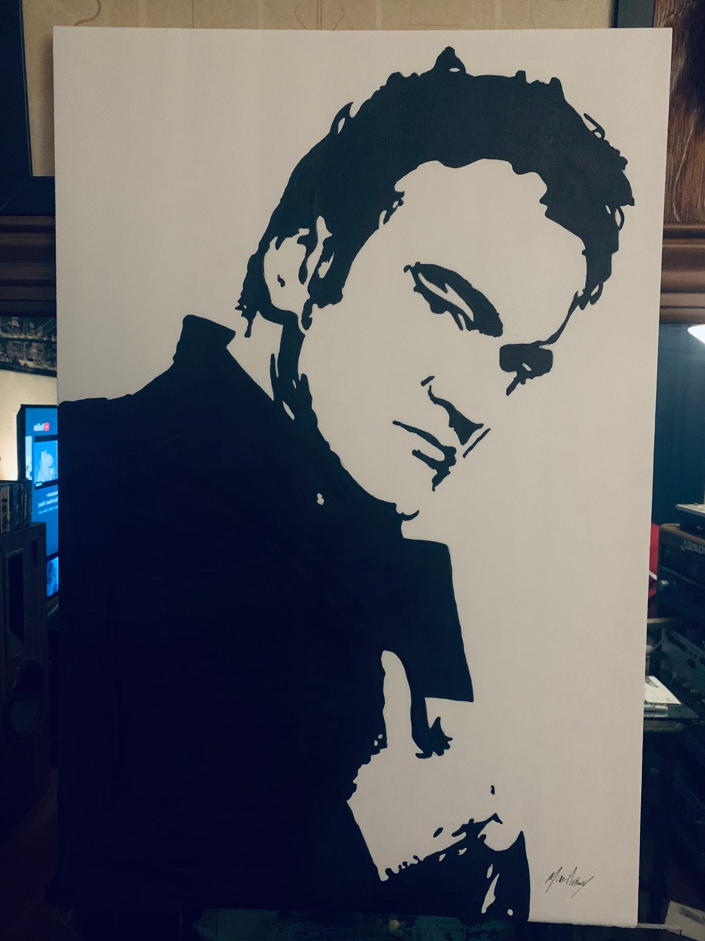 Quentin Tarantino painting. 1 of 1