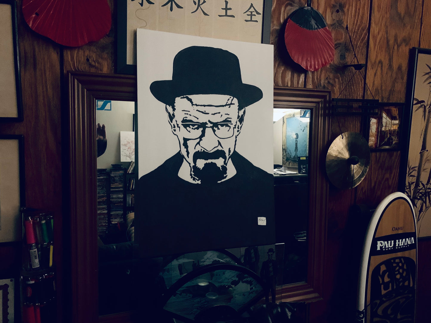 Heisenberg and Jessie Pinkman painting duo, from Breaking Bad 2 of 2