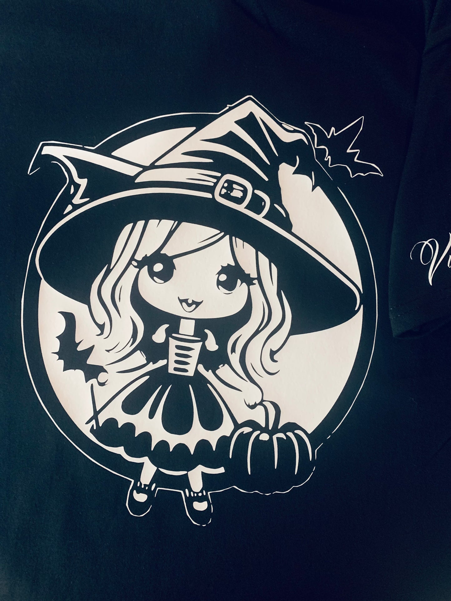 Little Witch Graphic Hoodie Design