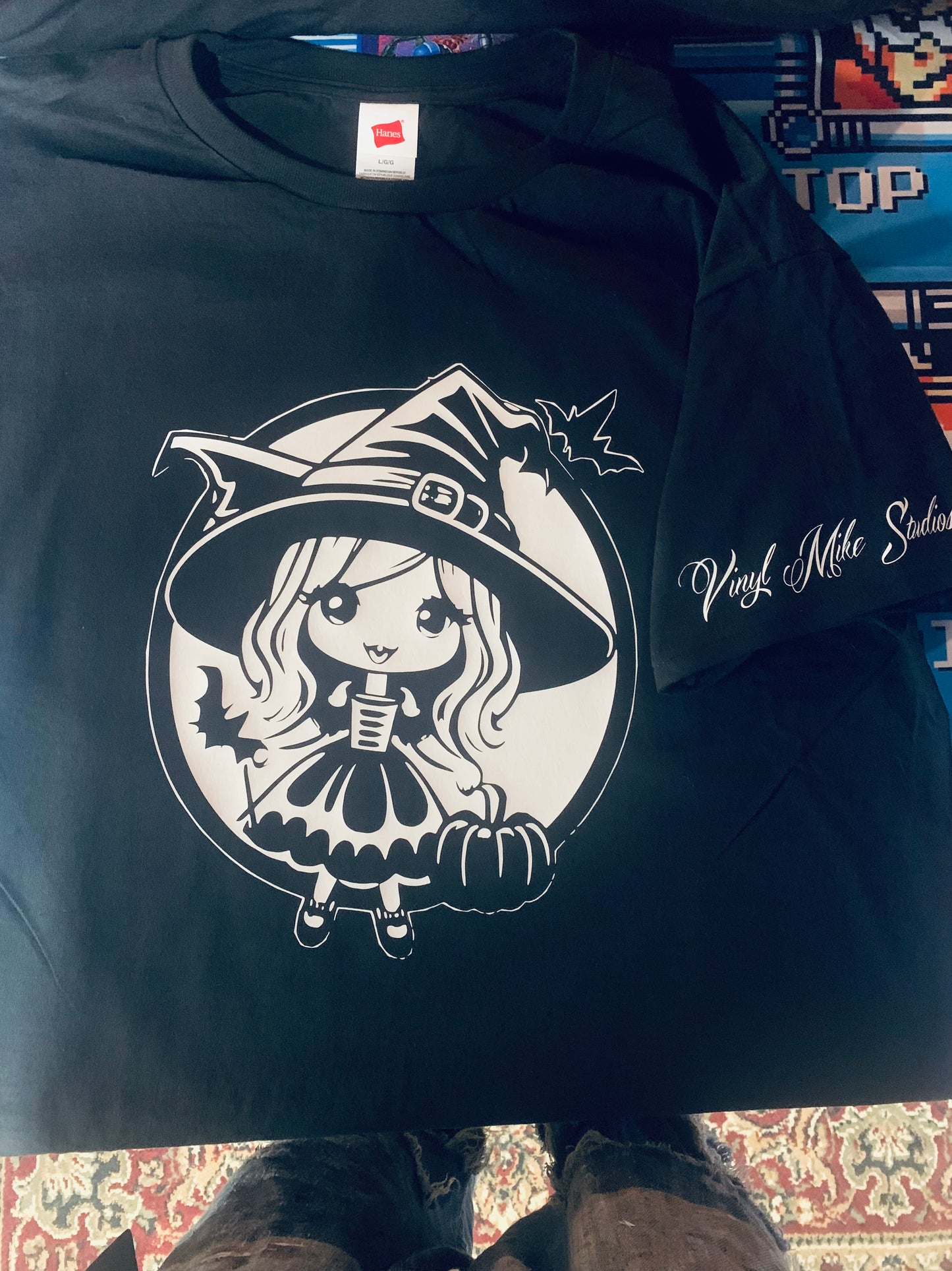 Little Witch Graphic Hoodie Design