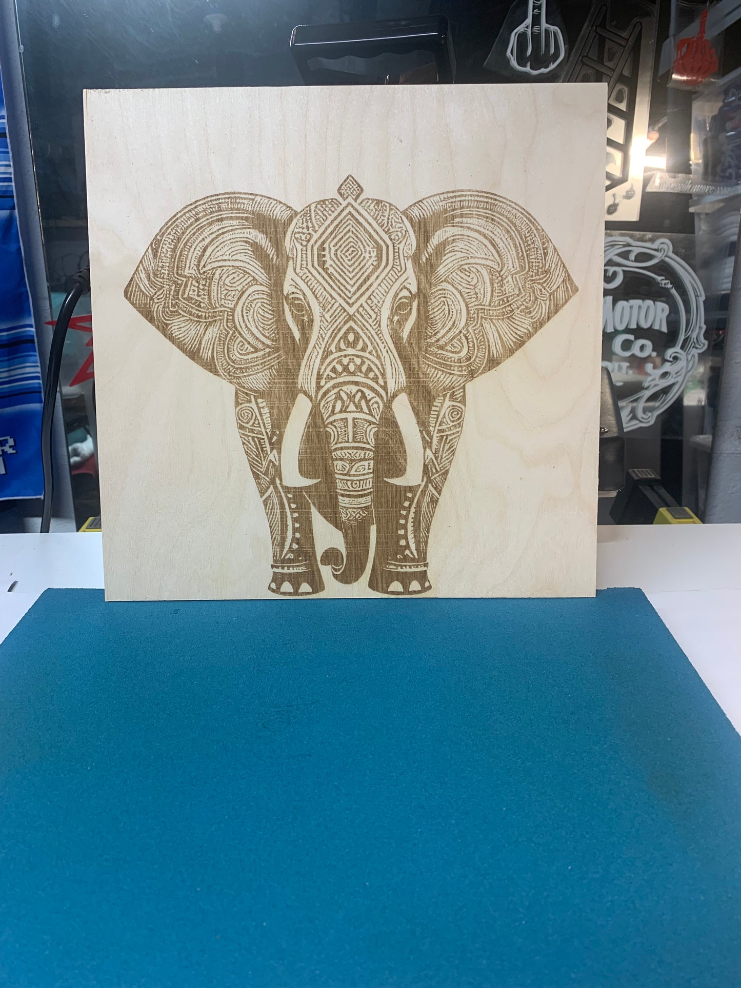 Intricate Elephant Wall decor