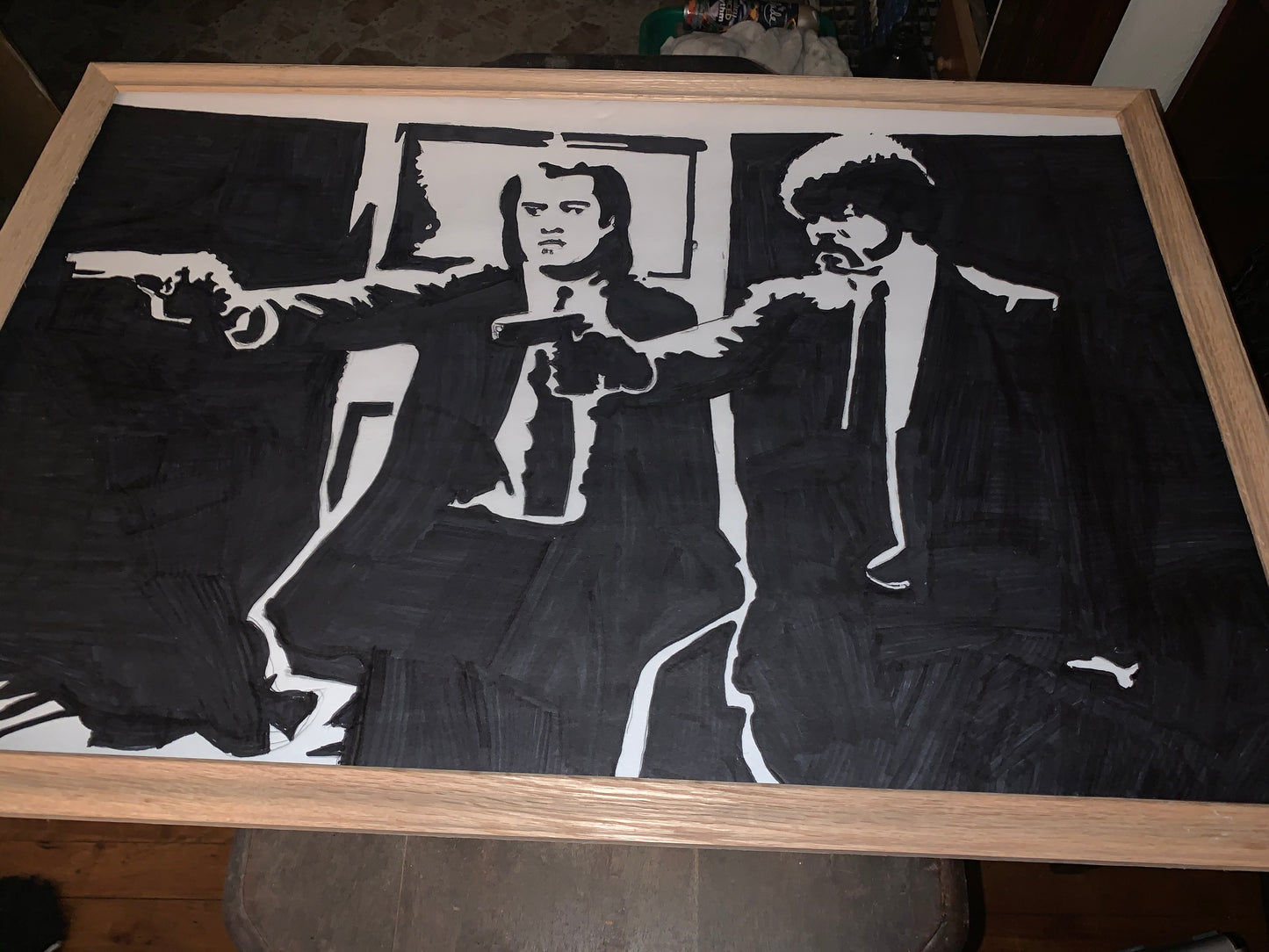 Pulp Fiction painting. 1 of 1