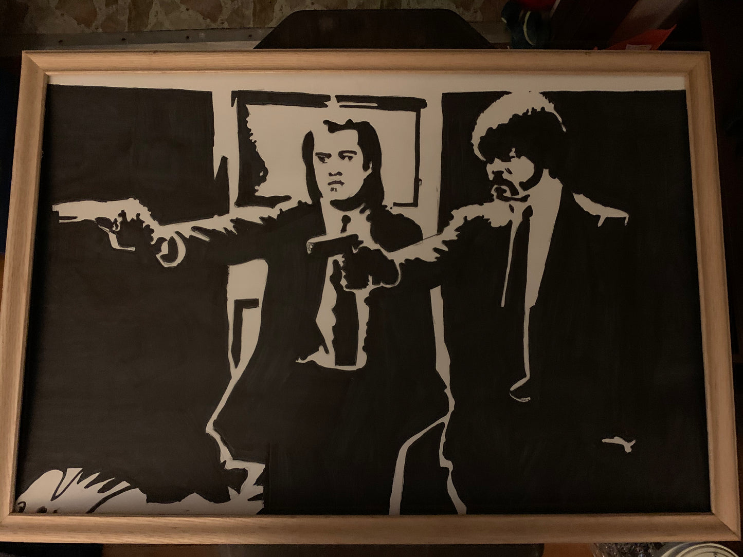 Pulp Fiction painting. 1 of 1