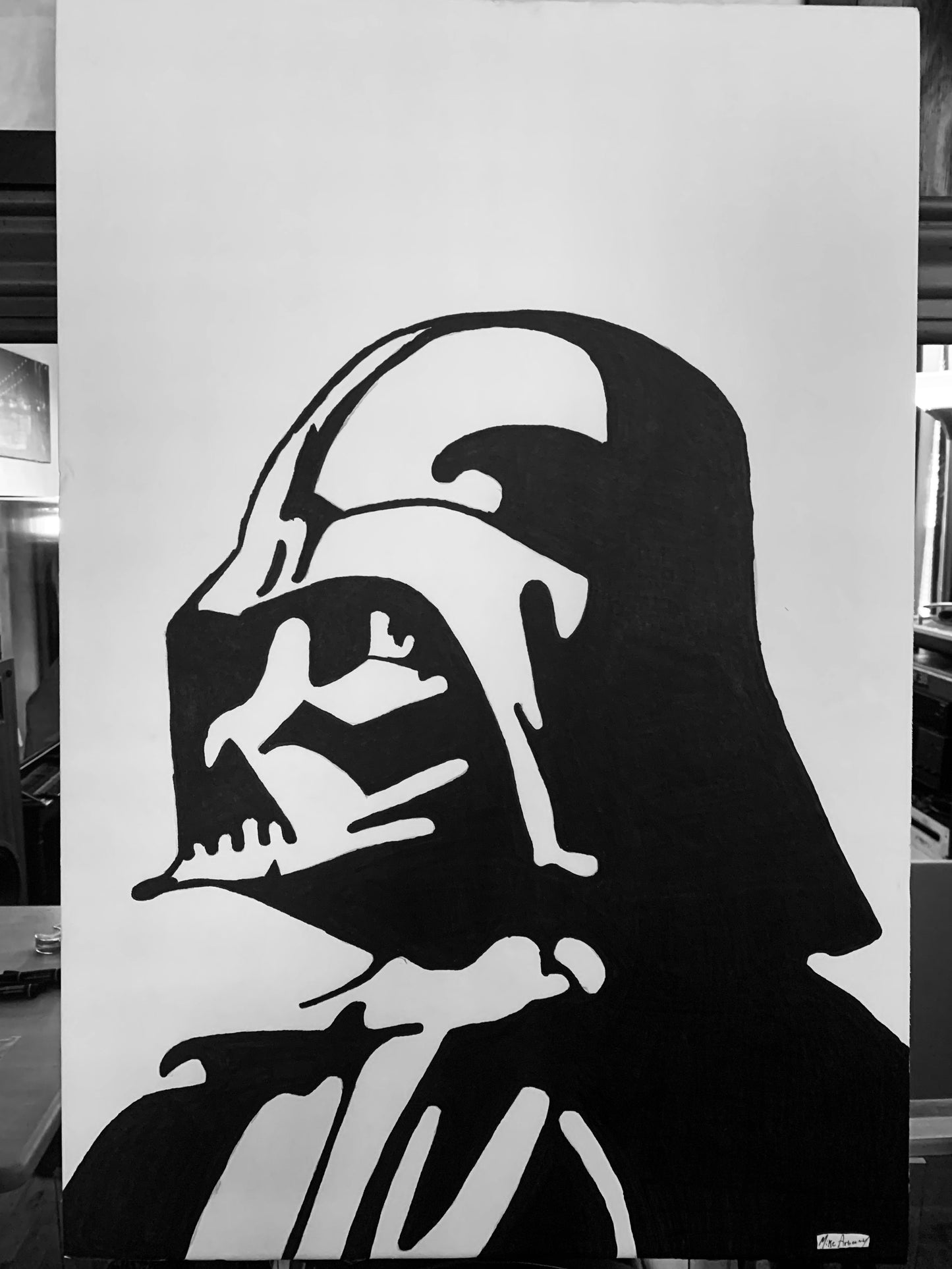 Darth Vader Painting. 1 of 1