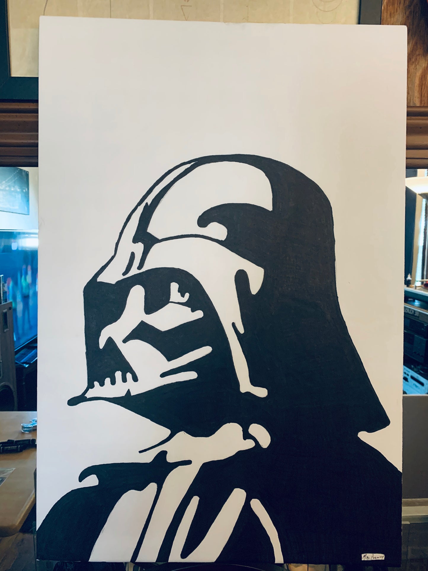 Darth Vader Painting. 1 of 1