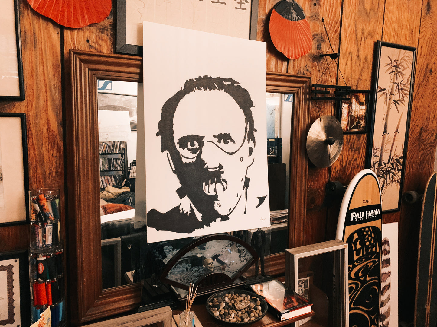 Hannibal Lecter from The Silence of the Lambs painting, 1 of 1
