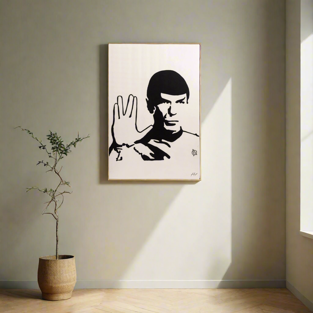 Spock, Star Trek Painting 1 of 1