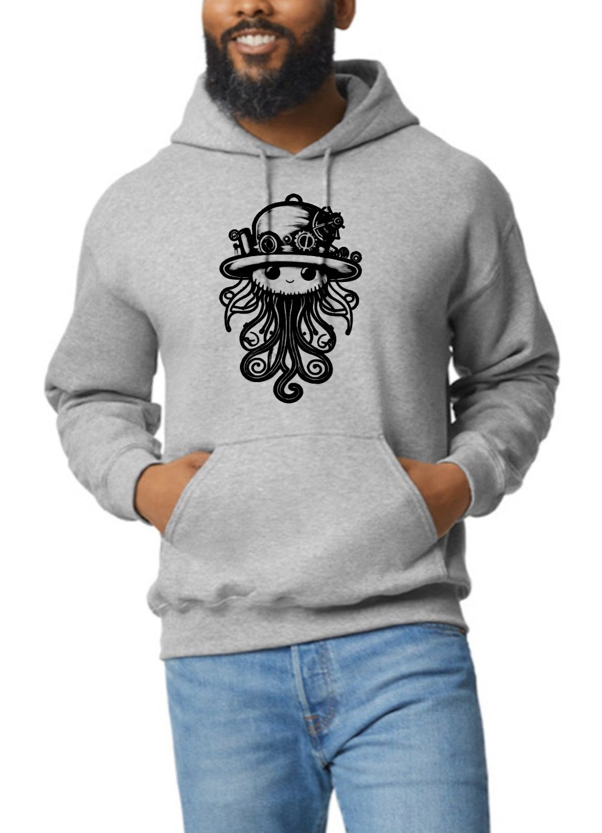 Little Steam Punk Jellyfish Hoodie Design