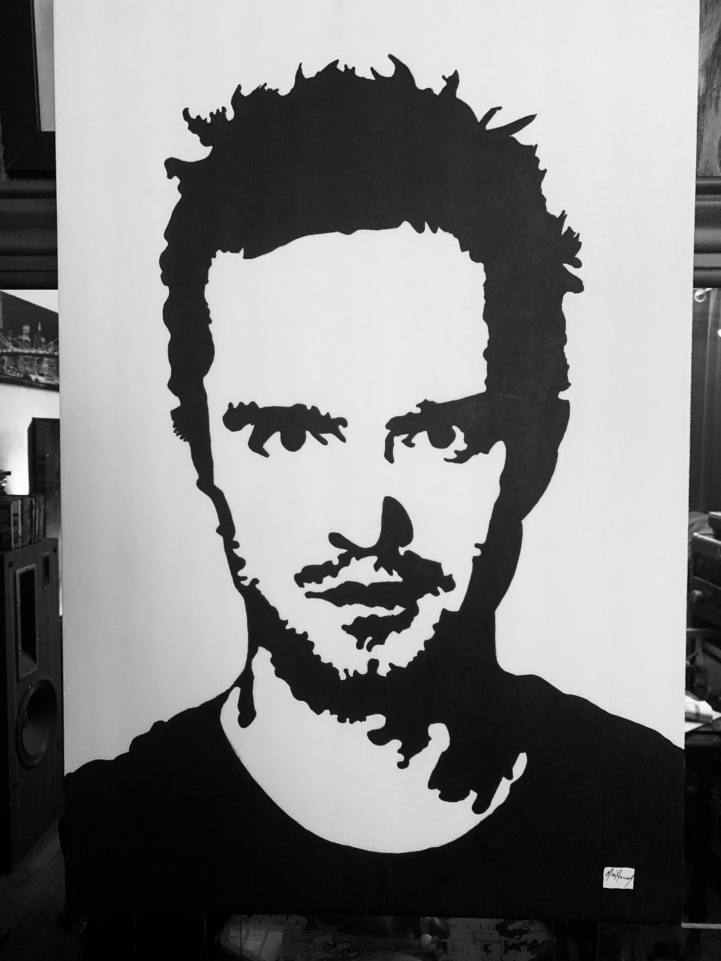 Heisenberg and Jessie Pinkman painting duo, from Breaking Bad 2 of 2