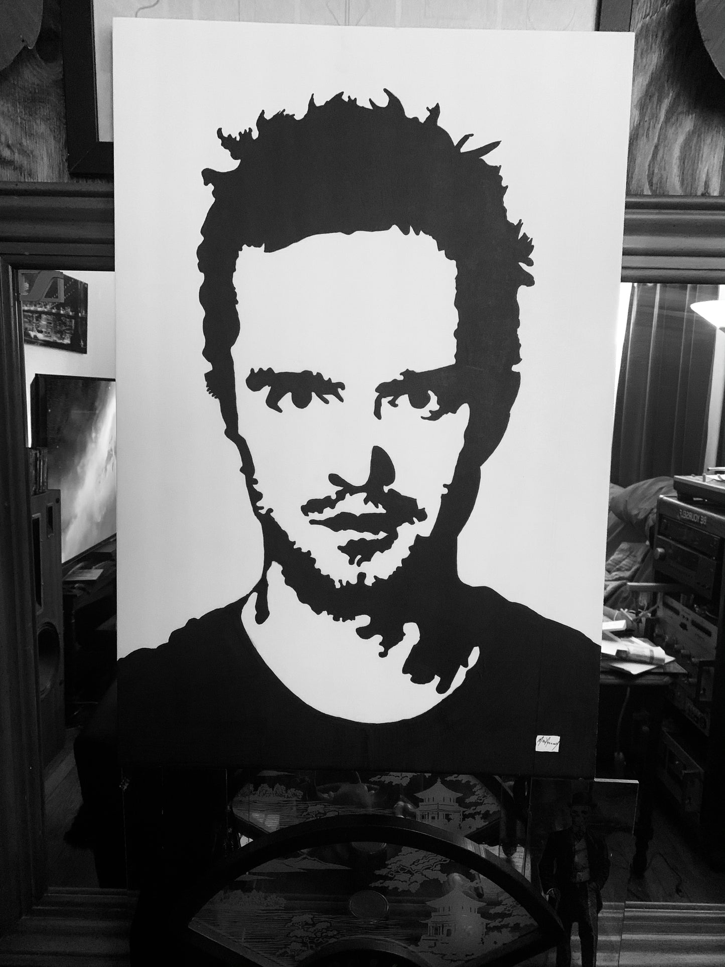 Heisenberg and Jessie Pinkman painting duo, from Breaking Bad 2 of 2