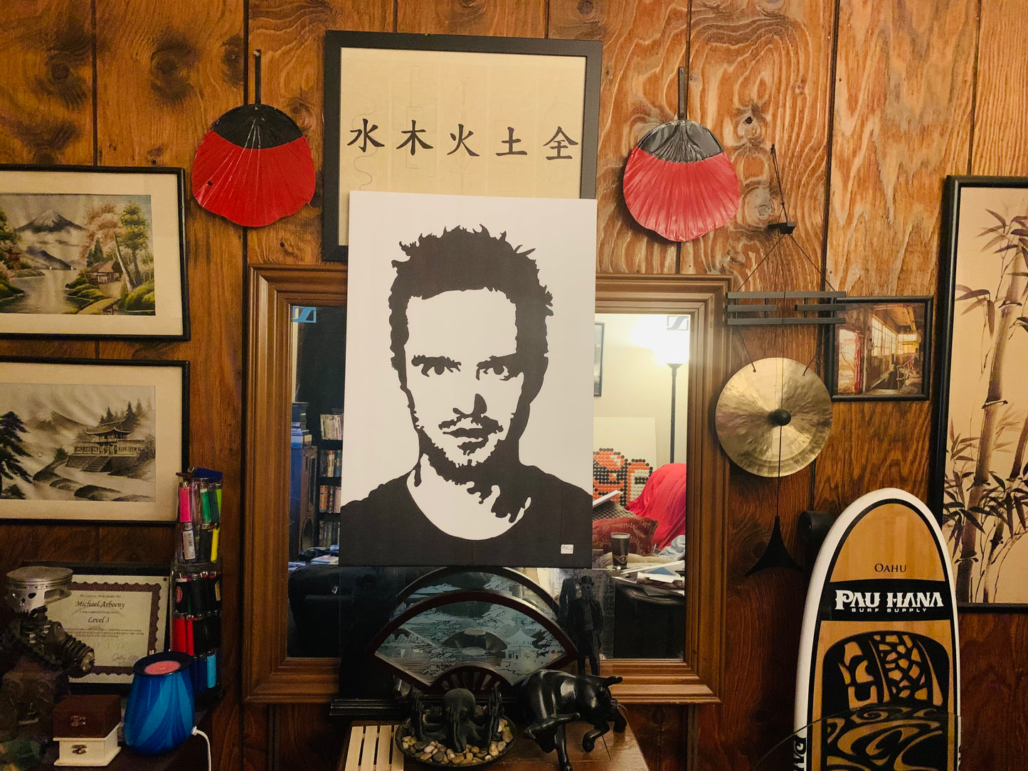 Heisenberg and Jessie Pinkman painting duo, from Breaking Bad 2 of 2
