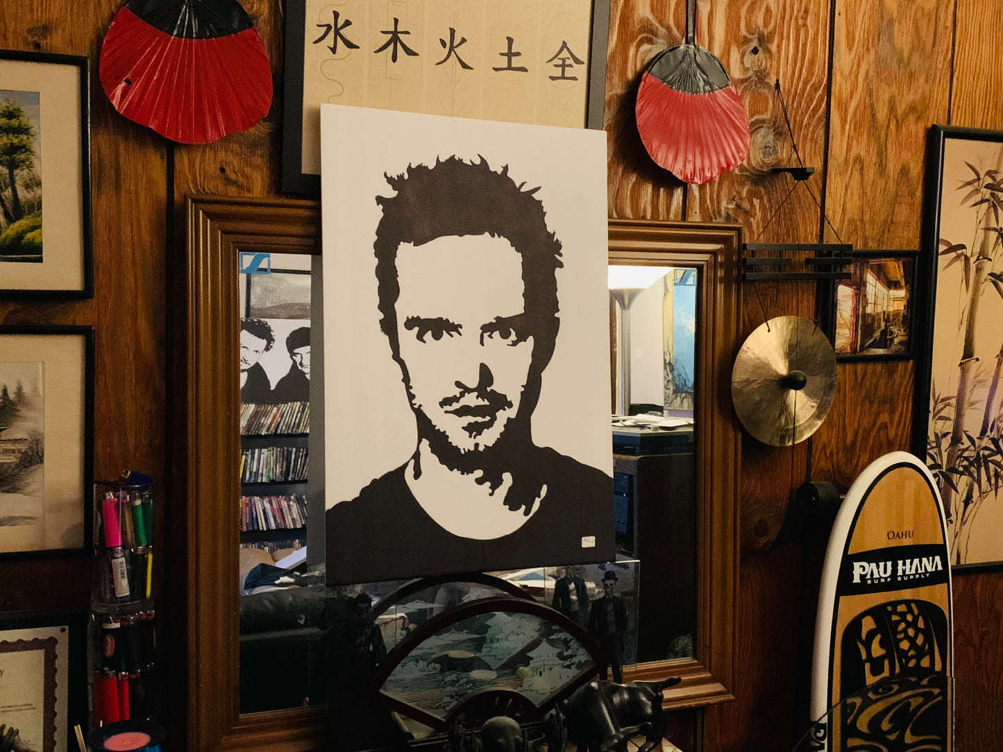 Heisenberg and Jessie Pinkman painting duo, from Breaking Bad 2 of 2