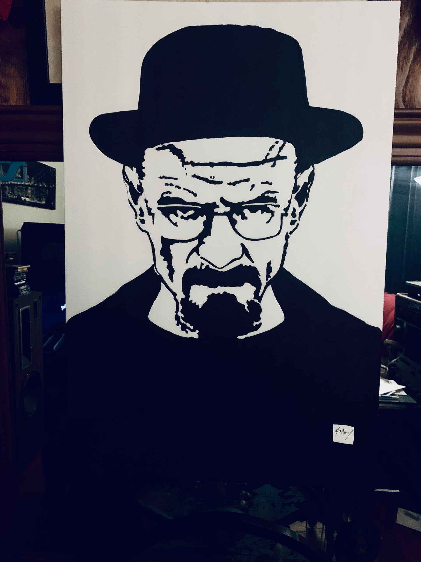 Heisenberg and Jessie Pinkman painting duo, from Breaking Bad 2 of 2