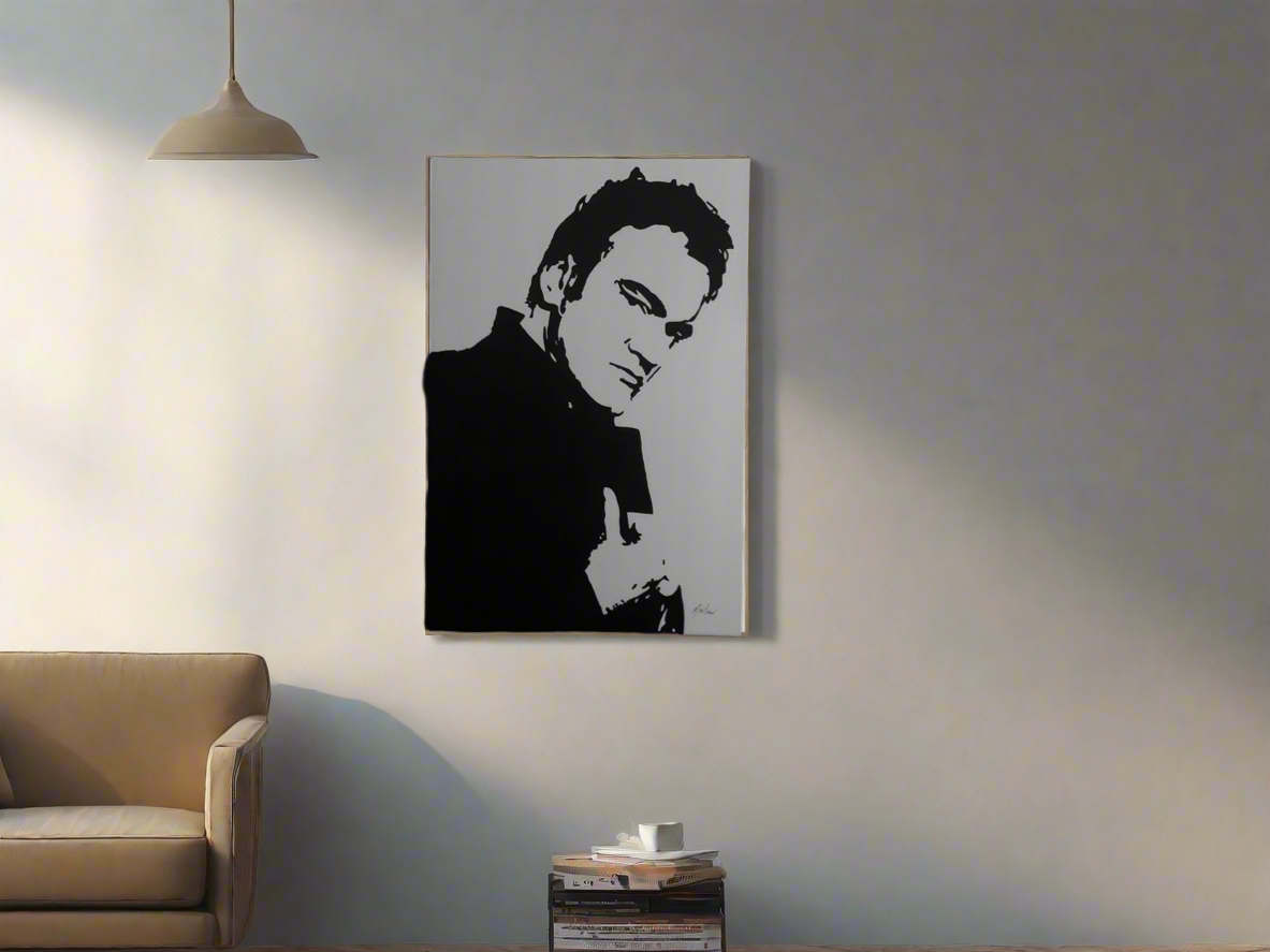 Quentin Tarantino painting. 1 of 1