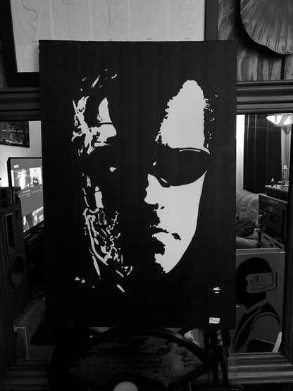 Terminator, T-800 Painting. 1 of 1