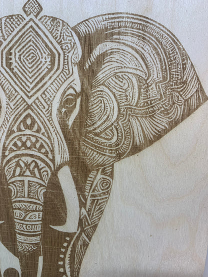 Intricate Elephant Wall decor