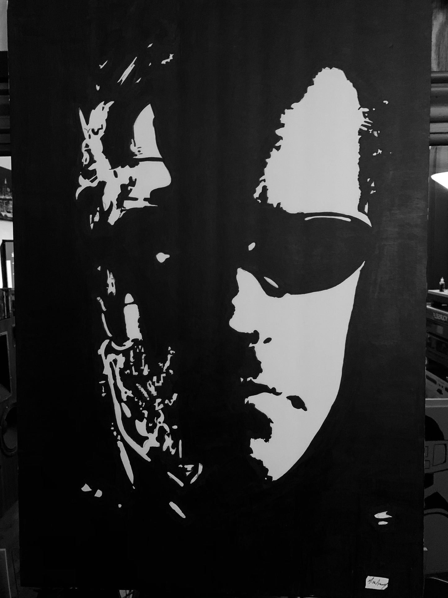 Terminator, T-800 Painting. 1 of 1