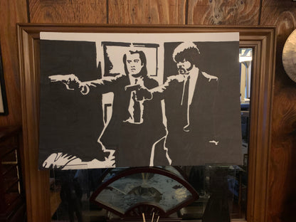 Pulp Fiction painting.  1 of 1