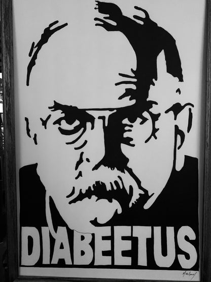 Diabeetus  Painting. 1 of 1