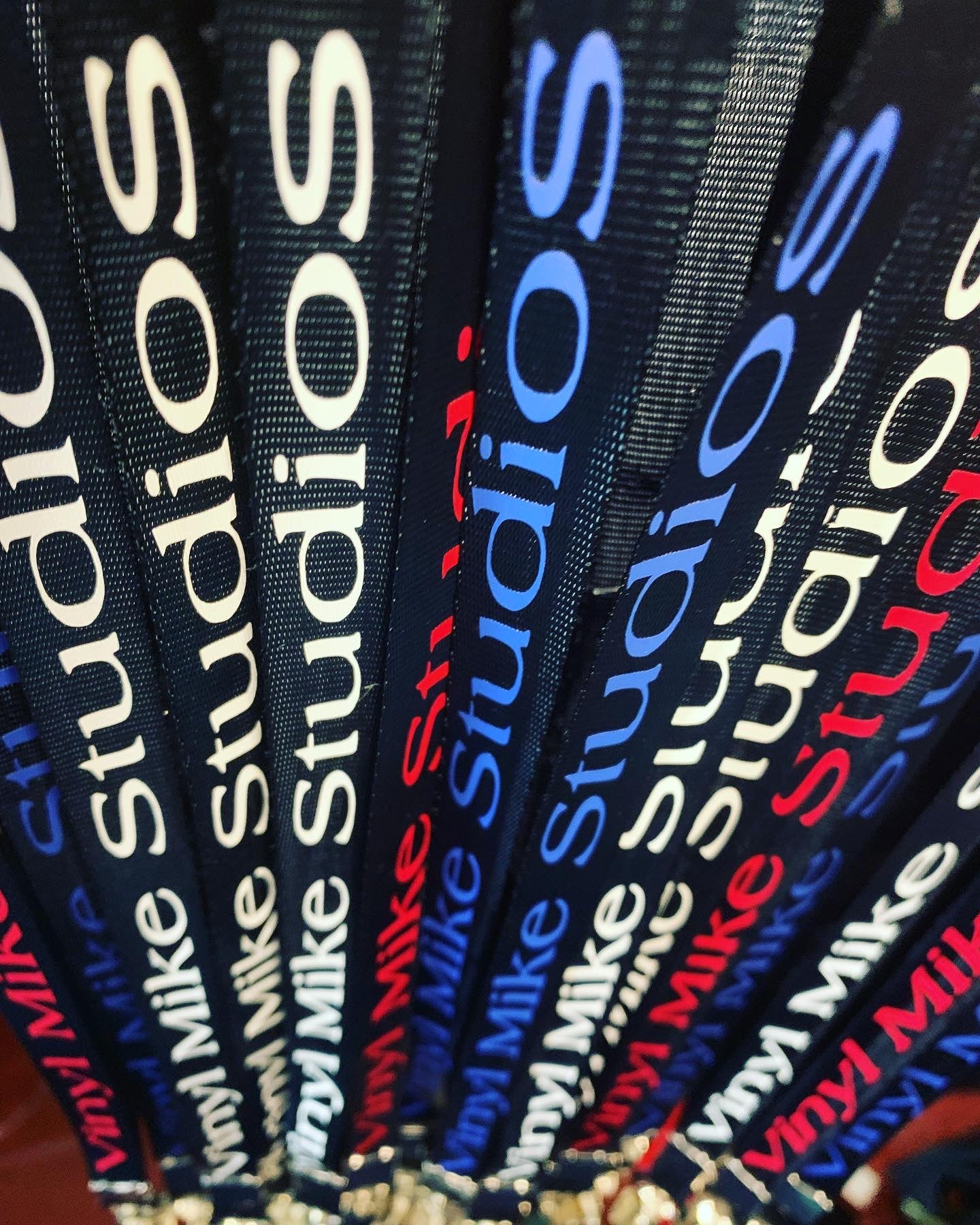 Vinyl Mike Studios Lanyards