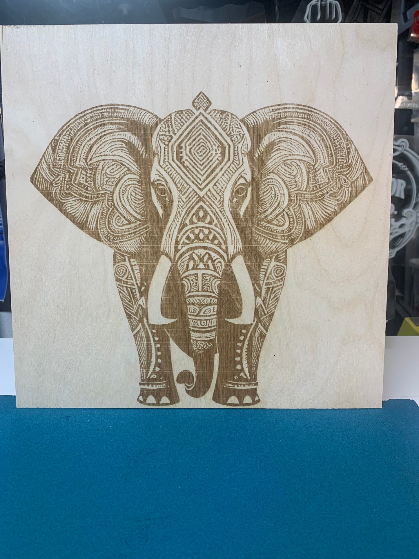 Intricate Elephant Wall decor