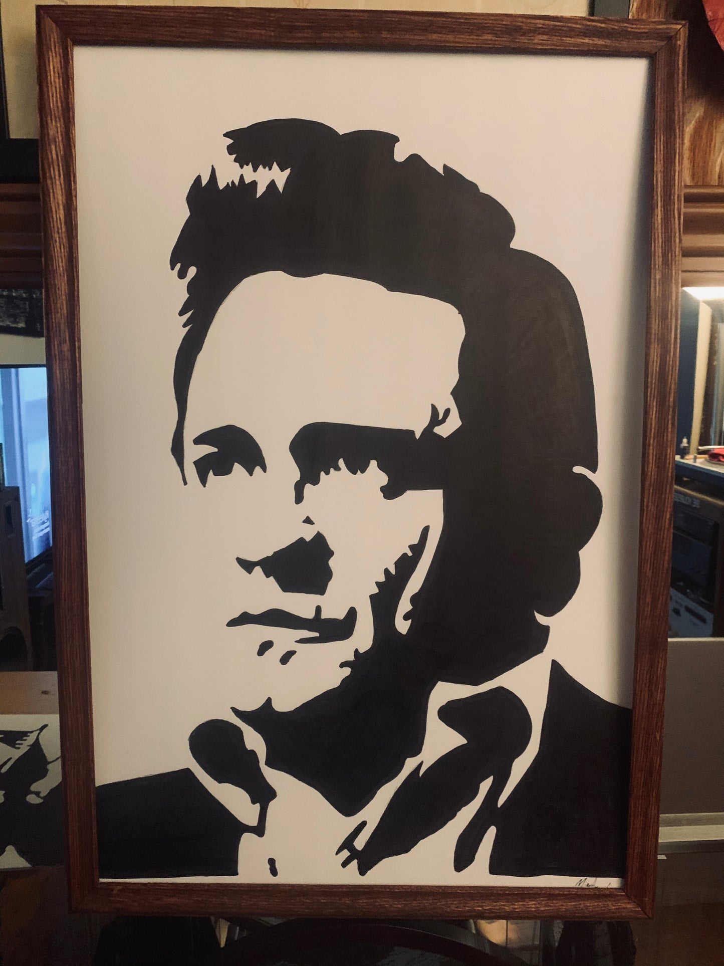 Johnny Cash painting 1 of 1