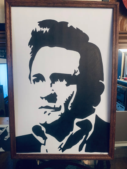 Johnny Cash painting 1 of 1