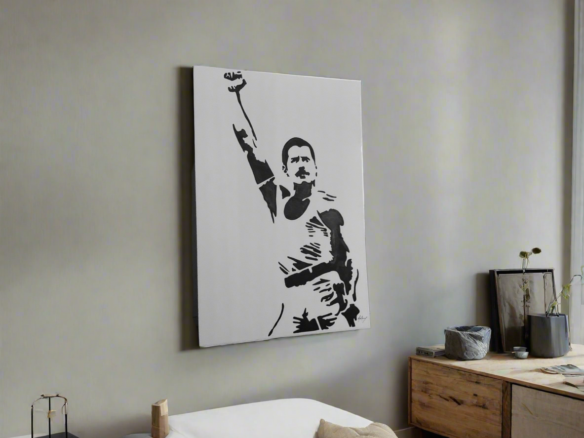 Freddie Mercury painting, 1 of 1