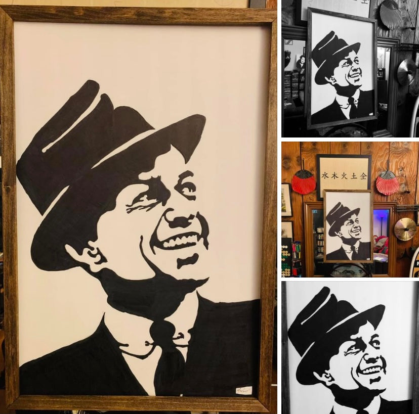 Frank Sinatra painting 1 of 1 ￼