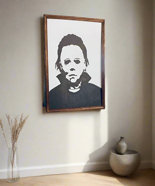 Michael Myers Painting from the horror movie Halloween 1 of 1