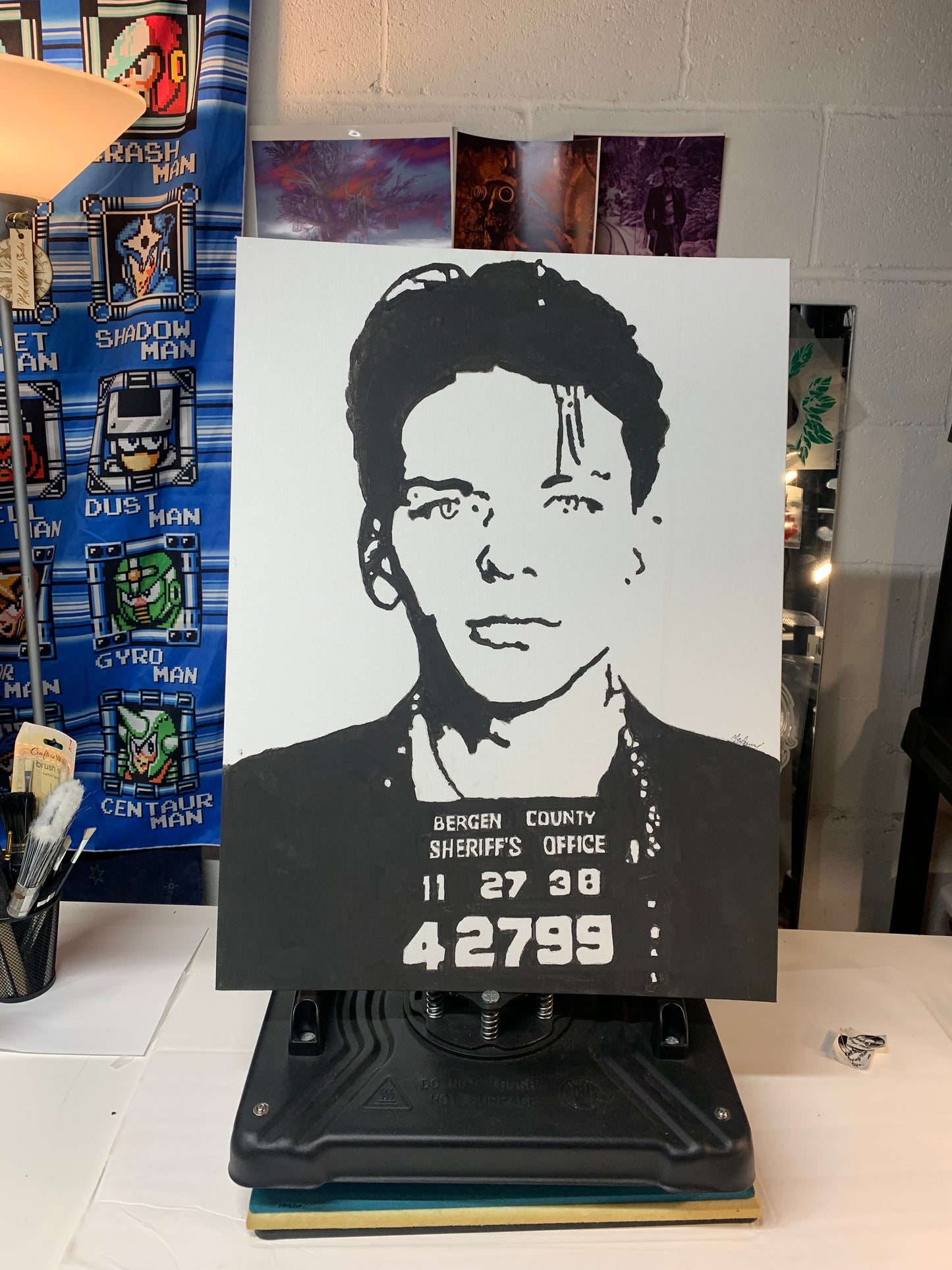 Frank Sinatra Mugshot Painting 1 of 1