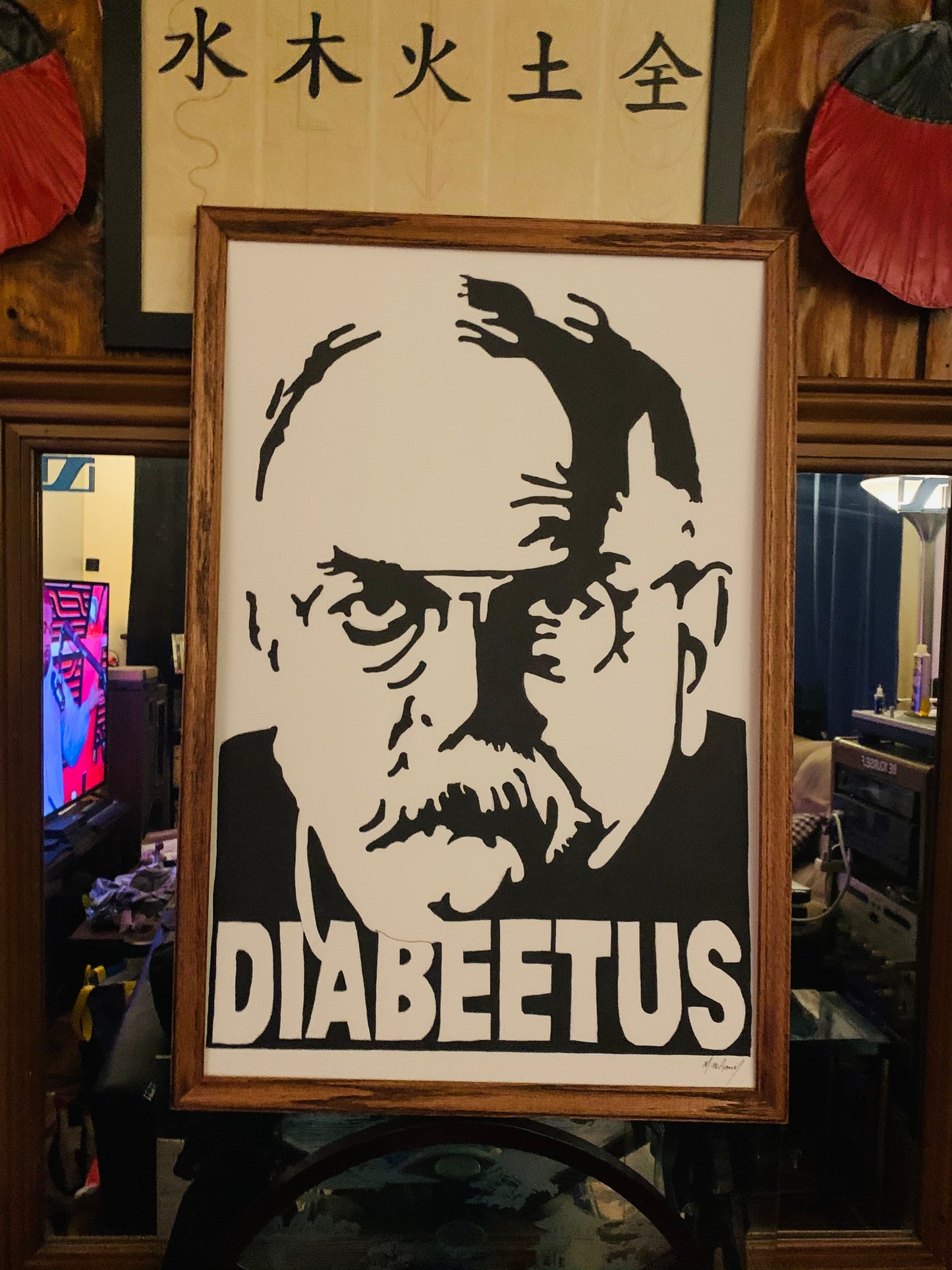 Diabeetus  Painting. 1 of 1