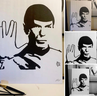 Spock,  Star Trek Painting 1 of 1