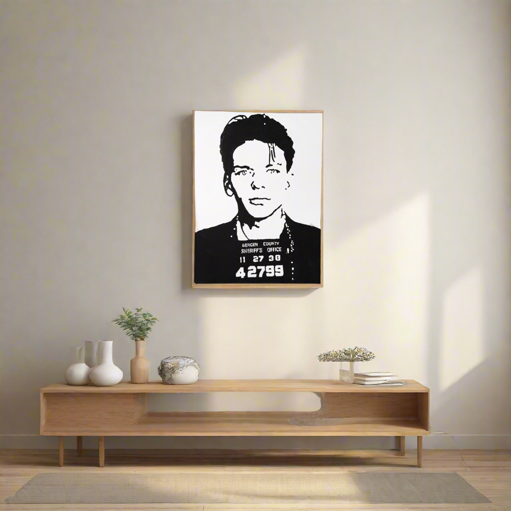 Frank Sinatra Mugshot Painting 1 of 1