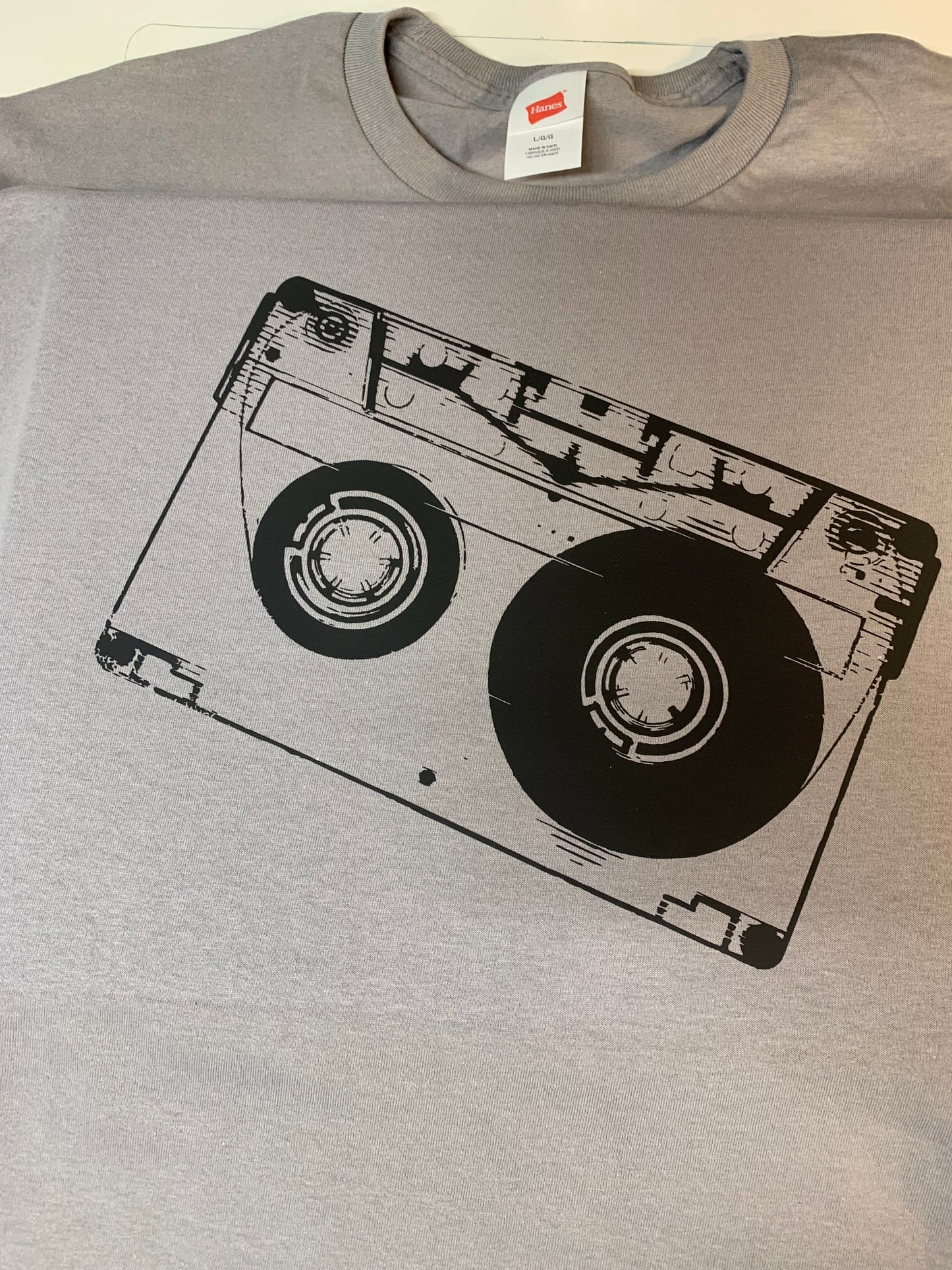 Classic Cassette Tape graphic T-shirt