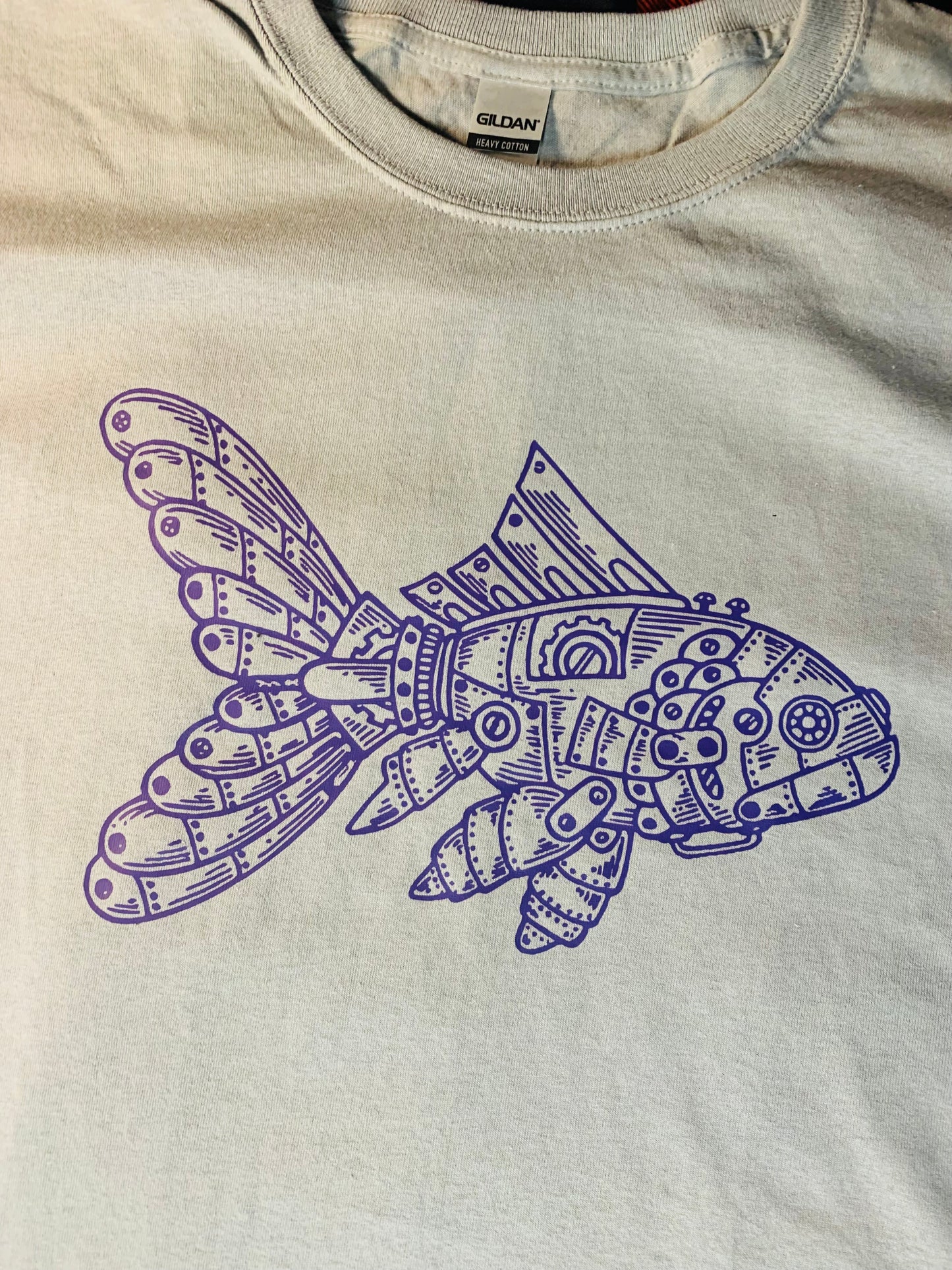 Steampunk Fish Graphic T-shirt